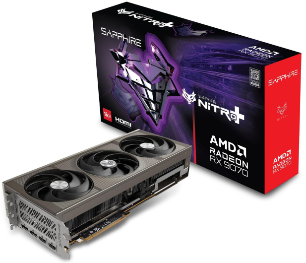 Sapphire Radeon RX 9070 Nitro+ OC 16GB GDDR6 - 1321567 - zdjęcie